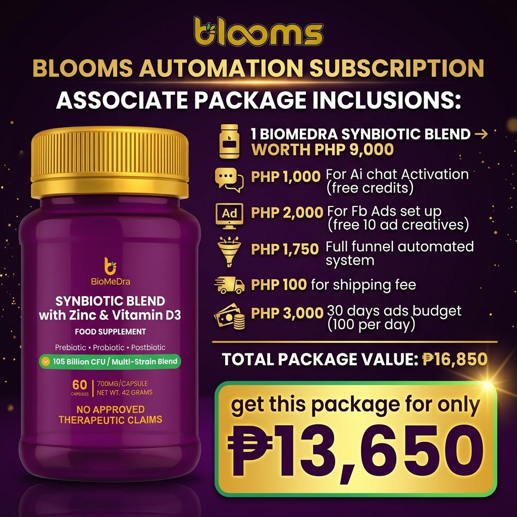 Blooms Associate Package With Full Automation Set Up